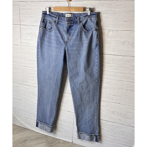 Abercrombie & Fitch Jeans Womens Size 32 Reg The 90s Straight Mid Rise Denim - Picture 5 of 16